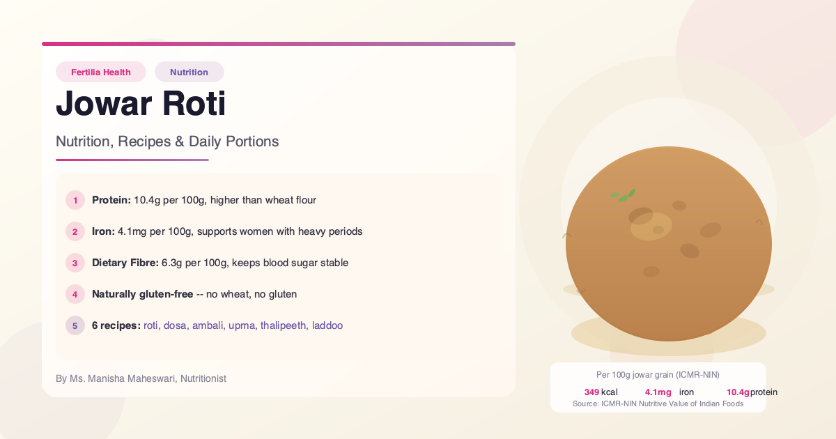 Jowar Roti Benefits: Nutrition, Pregnancy & Recipes